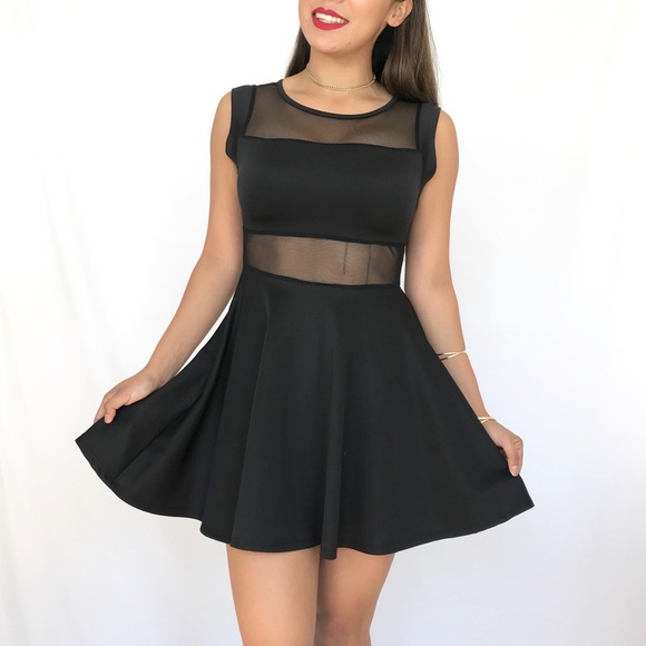 The Vintage Shop Dresses & Skirts - 🌵• Mesh Skater Dress •